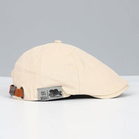 Stilvolle Schiebermütze für Herren – Beige