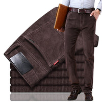 Sebastian | Klassische Cordhose Hosen – Kaffee Braun