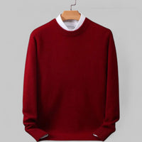 Karin | Eleganter weicher Unisex Pullover – Rot