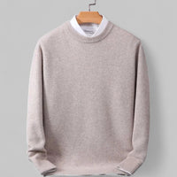 Karin | Eleganter weicher Unisex Pullover – Khaki