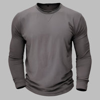Kurzarm T-shirt für Herren – Klassisch für Business & Freizeit für Sommer – Dunkelgrau