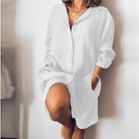 Klaudia | Elegante schicke Freizeitbluse – Weiß