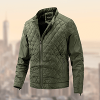 Despa | Herren Winterjacke mit Stehkragen – Eleganter Schutz vor der Kälte – Grün