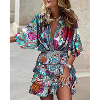 Marzia | Elegantes Sommerkleid – Blau