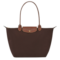 Adeltraud® | Große Le Pliage Tasche, Ebenholz – Ebenholz