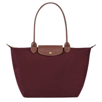 Armella® | Große Le Pliage Tasche, Burgunder – Burgunder