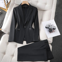 Heidi-Mode | Damen Blazer & Hose Set Zeitlos & Vielseitig – Schwarz