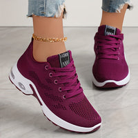 Atmungsaktive Damen Mesh Sneaker – Lila