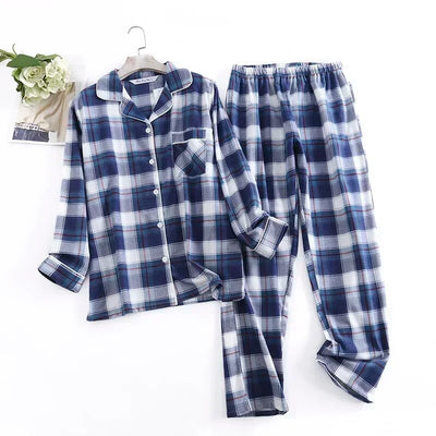 Bequemes Damen Pyjama-Set mit lebendigen Mustern | Zweiteiler