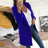 | trenchcoat - elegante doppeltödig Außenbekleidung – Dunkelblau