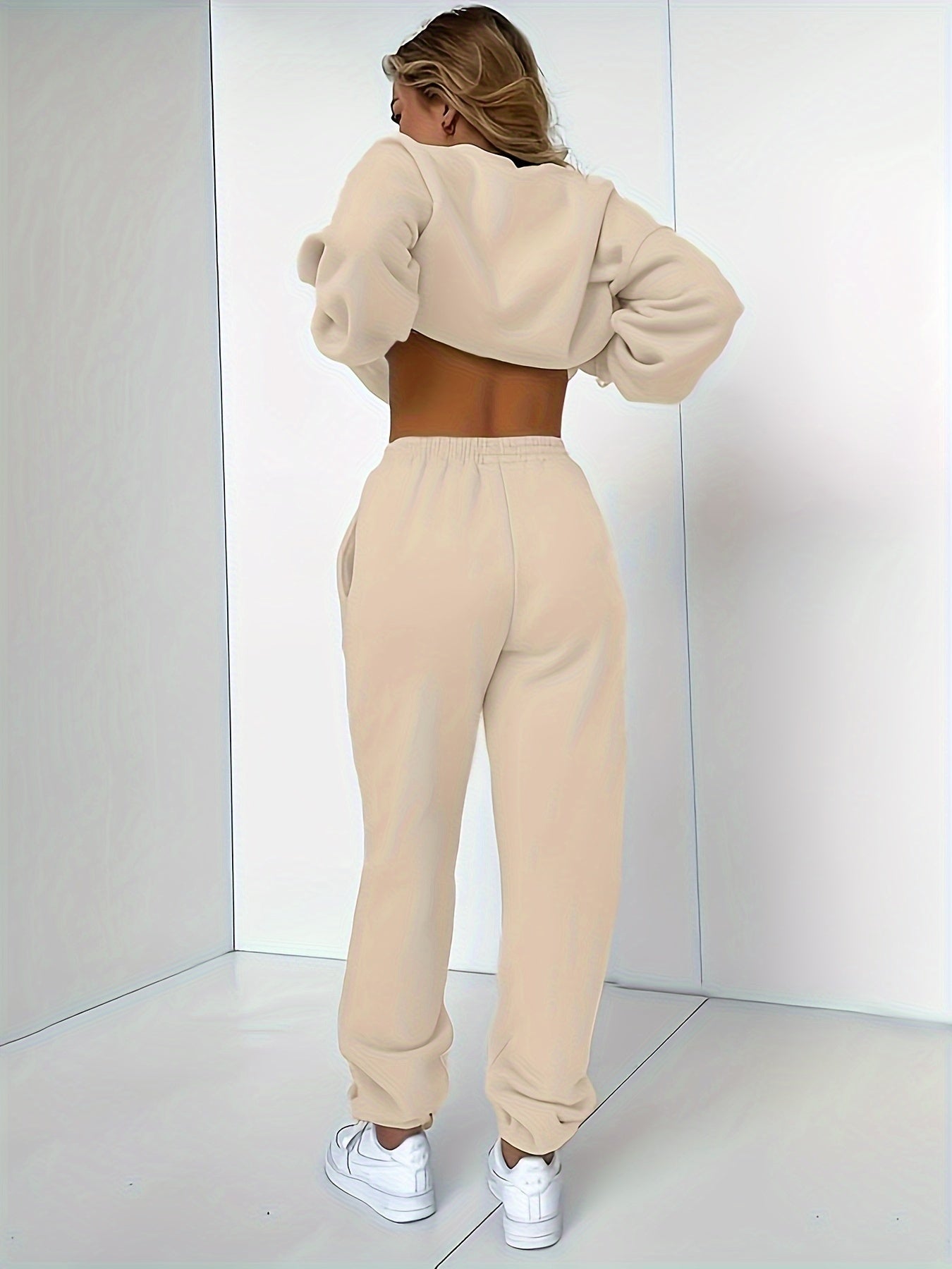 Bequemer Damen Jogginganzug für Herbst und Winter mit Herzschlag-Motiv