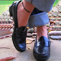 Bequeme Damen Slipper mit Memory-Schaum Sohle – Schwarz