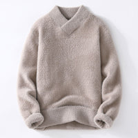 ELBA - WEICHER STRICKPULLOVER – Beige