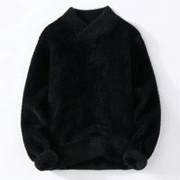 ELBA - WEICHER STRICKPULLOVER – Schwarz