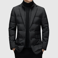 TIBOR - GESTEPPTE JACKE – Schwarz