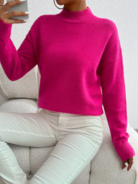 Sophie Pullover | Lässiger Strickpullover für Damen für gemütliche Tage – Rosa