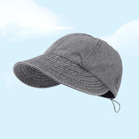 Laila™| UV-schützender Denim-Hut – Schwarz