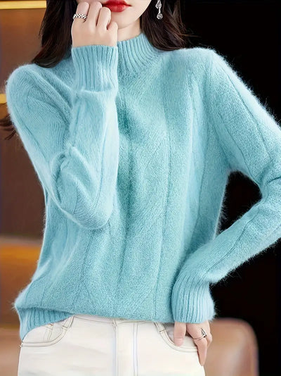 Kushi | Kuscheliger dicker Strickpullover für Damen – Vielseitig und stilvoll