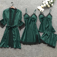 Alida - Pyjama-Set – Grün