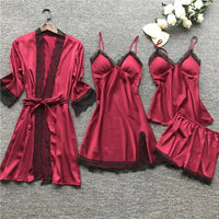 Alida - Pyjama-Set – Rot