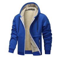 Lässige Fleecejacke für Stilvolle Herbsttage – Blau