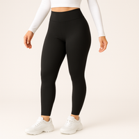 Lea | Dehnbare Winterleggings – Dunkelgrau