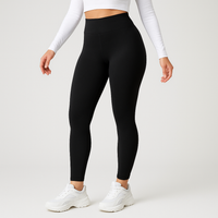 Lea | Dehnbare Winterleggings – Schwarz