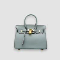 Bergener | Luxus Lederhandtasche – Blau