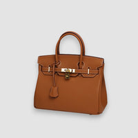 Bergener | Luxus Lederhandtasche – Braun