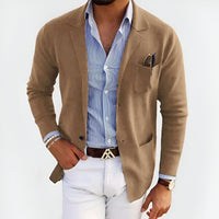 Sakko für Herren - Leichte Sommerjacke für Business und Freizeit – Beige
