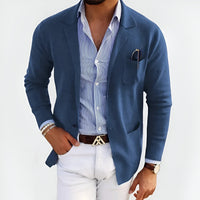 Sakko für Herren - Leichte Sommerjacke für Business und Freizeit – Blau