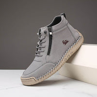 Leni™ - Ergonomische Ledersneaker – Grau
