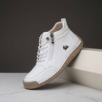 Leni™ - Ergonomische Ledersneaker – Weiß