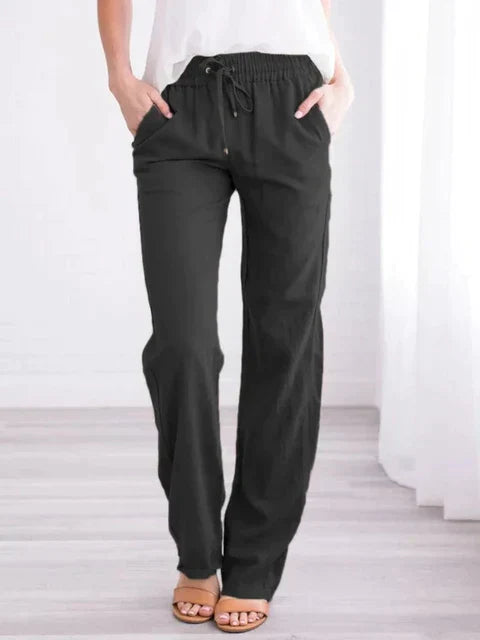 Zara - Schnurlockere Weitbein-Hose