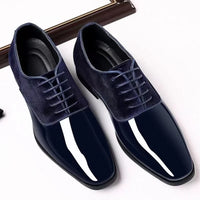 Sommer-Derbys für Herren - Bequeme Business Oxfordschuhe für Herren – Dunkelblau