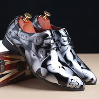 Sommer-Derbys für Herren - Bequeme Business Oxfordschuhe für Herren – Grau