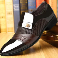 Sommer-Derbys für Herren - Bequeme Business Oxfordschuhe für Herren – Braun