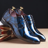 Sommer-Derbys für Herren - Bequeme Business Oxfordschuhe für Herren – Blau