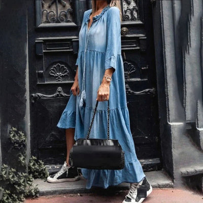 Anné - Bequemes Maxikleid