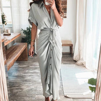 Gabriella | Modisches und elegantes Kleid für Frauen – Hellgrau