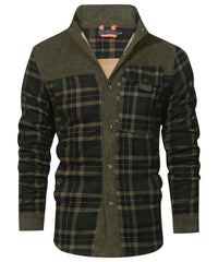 Felix | Herren Outdoor-Jacke wind- und wetterfest – Hell-Armeegrün