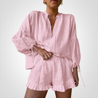 Elvira - Zweiteiliges Sommerset – Rosa