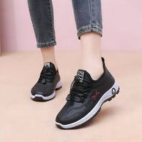 Livia™ – Bequeme orthopädische Sneaker – Schwarz