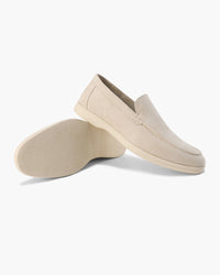 Salvatore | Wildleder-Loafer – Beige