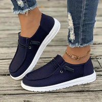 Damen Lässig Slip Auf Schuhe | Bequeme – Blau