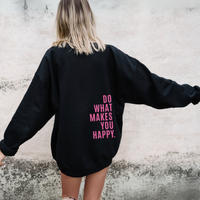 LORE - ÜBERGROSSES KAPUZEN-SWEATSHIRT – Schwarz
