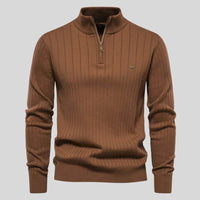 Noah | Hochwertiger Herren-Comfort-Pullover – Braun