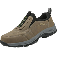 Luke | Bequeme Wanderschuhe zum Reinschlüpfen – Khaki