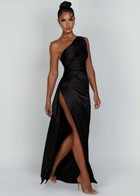 Lyric | Elegantes Maxikleid – Schwarz