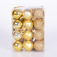 LuxeSpheres | Samtweiche, dekorative Weihnachtskugeln – Gold